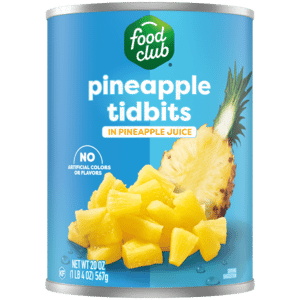 Food Club Pineapple Tidbits in Pineapple Juice 20 oz