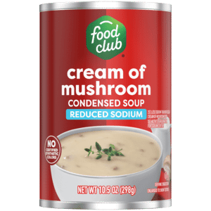 Food Club Reduced Sodium Cream of Mushroom Condensed Soup 10.5 oz