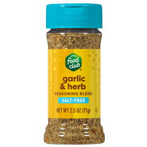 Food Club Salt-Free Garlic & Herb Seasoning Blend 2.5 oz