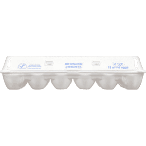 Food Club Large White Eggs 18 ea