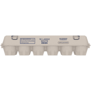 Food Club White Large Eggs 18 Each