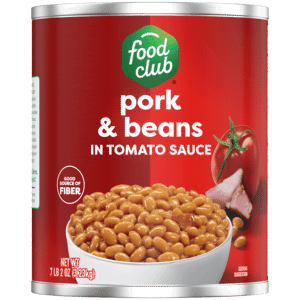 Food Club Pork & Beans in Tomato Sauce 114 oz