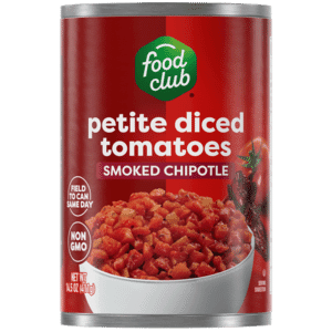 Food Club Petite Diced Smoked Chipotle Tomatoes 14.5 oz