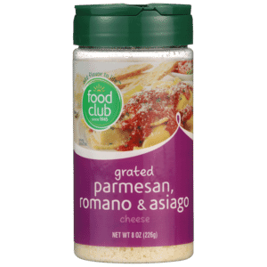 Parmesan  Romano & Asiago Grated Cheese