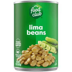 Food Club Lima Beans 15 oz