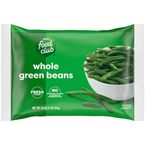 Food Club Whole Green Beans 16 oz