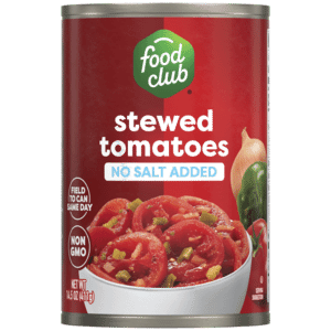 Food Club No Salt Added Stewed Tomatoes 14.5 oz