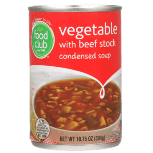 Vegetable With Beef Stock Condensed Soup