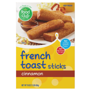 Food Club Cinnamon French Toast Sticks 16 oz