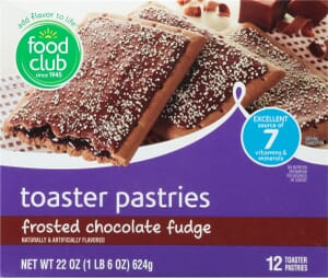 Food Club Frosted Chocolate Fudge Toaster Pastries 12 ea