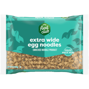 Food Club Extra Wide Egg Noodles 12 oz