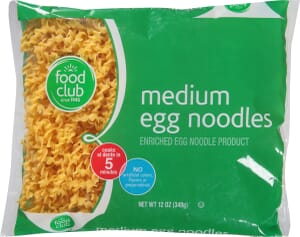 Food Club Medium Egg Noodles Medium 12 oz