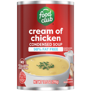 Food Club 98% Fat Free Cream of Chicken Condensed Soup 10.5 oz