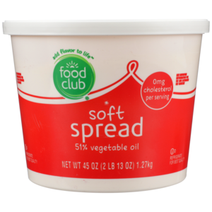 51% Vegetable Oil Soft Spread