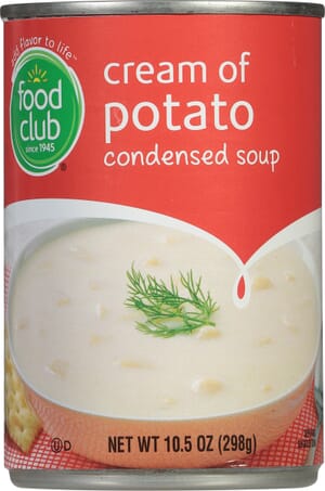 Food Club Cream Of Potato Condensed Soup 10.5 oz