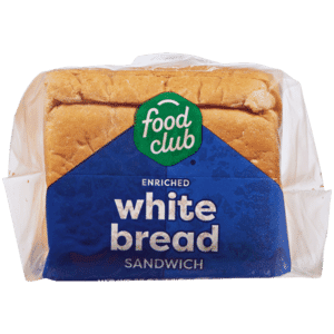 Food Club Enriched Sandwich White Bread 20 oz