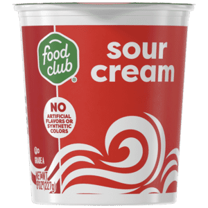 Food Club Sour Cream 8 oz