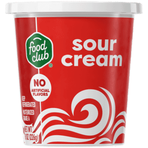 Food Club Sour Cream 8 oz
