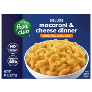 Food Club Deluxe Original Cheddar Macaroni & Cheese Dinner 14 oz