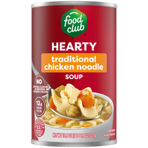 Food Club Hearty Traditional Chicken Noodle Soup 18.6 oz