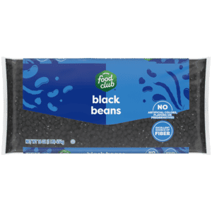Food Club Black Beans 16 oz