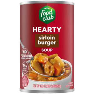 Food Club Hearty Sirloin Burger Soup 18.8 oz