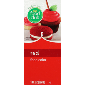 Food Club Red Food Color 1 fl oz