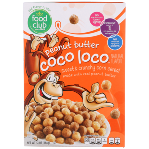 Peanut Butter Coco Loco Sweet & Crunchy Corn Cereal