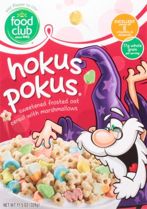 Food Club Hokus Pokus Cereal 11.5 oz