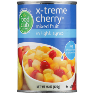 X-Treme Cherry Mixed Fruit In Light Syrup