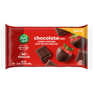 Food Club Chocolate Flavored Candy Coating 24 oz