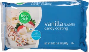 Food Club Vanilla Flavored Candy Coating 24 oz