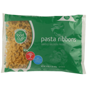 Enriched Macaroni Product  Pasta Ribbons