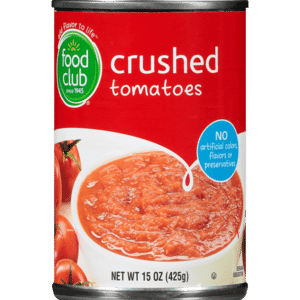 Food Club Crushed Tomatoes 15 oz