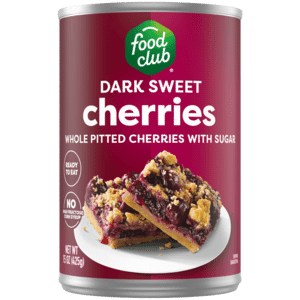 Food Club Dark Sweet Cherries 15 oz