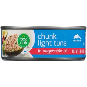 Chunk Light Tuna In Vegetable Oil