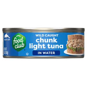 Food Club Wild Caught Chunk Light Tuna in Water 5 oz