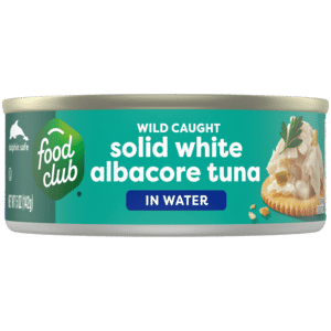 Food Club Wild Caught Solid White Albacore Tuna in Water 5 oz
