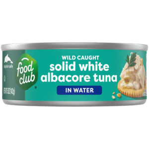 Food Club Wild Caught Solid White Albacore Tuna in Water 5 oz