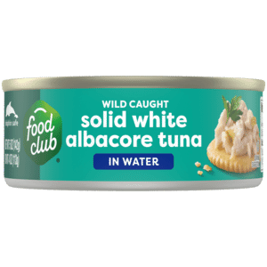 Food Club Wild Caught Solid White Albacore Tuna in Water 5 oz