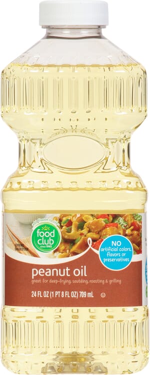 Food Club Peanut Oil 24 fl oz