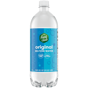 Food Club Original Seltzer Water 33.8 fl oz