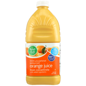 Juice Orange 100% Unswtned Pet