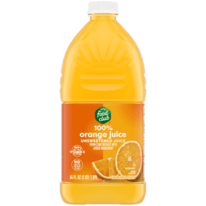 Food Club Unsweetened Orange Juice 64 fl oz