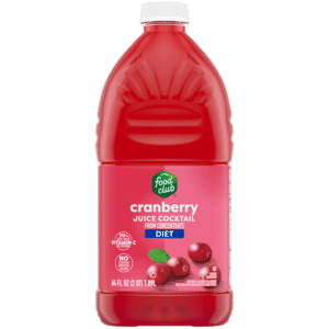 Food Club Diet Cranberry Juice Cocktail from Concentrate 64 fl oz