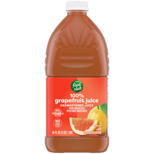 Food Club Unsweetened Grapefruit Juice 64 fl oz