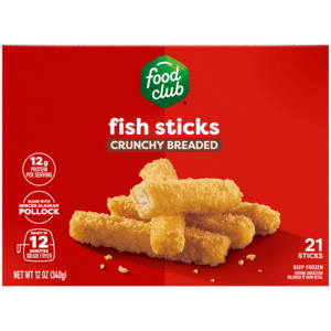 Food Club Crunchy Breaded Fish Sticks 21 Sticks