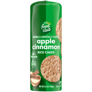 Food Club Apple Cinnamon Rice Cakes 6.5 oz