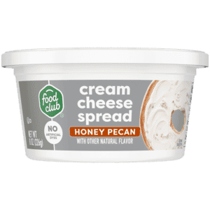 Food Club Honey Pecan Cream Cheese Spread 8 oz