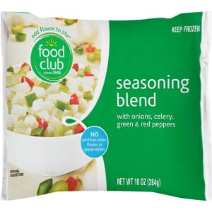 Seasoning Blend With Onions  Celery  Green & Red Peppers